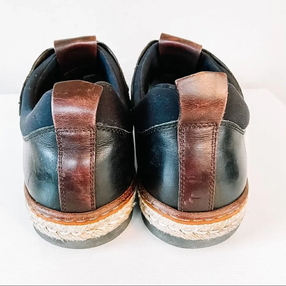Salvatore Ferragamo Fiano Leather Boat Shoes